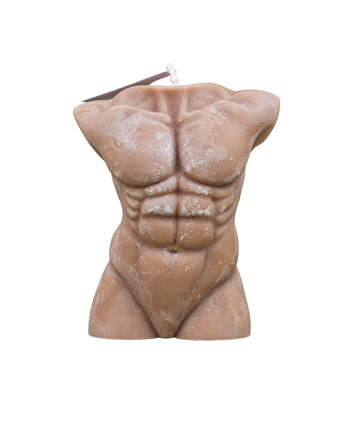Translation missing: fr.Buste masculin — buste masculin sculpté, cire terracotta, bougie artisanale Loredana Candles