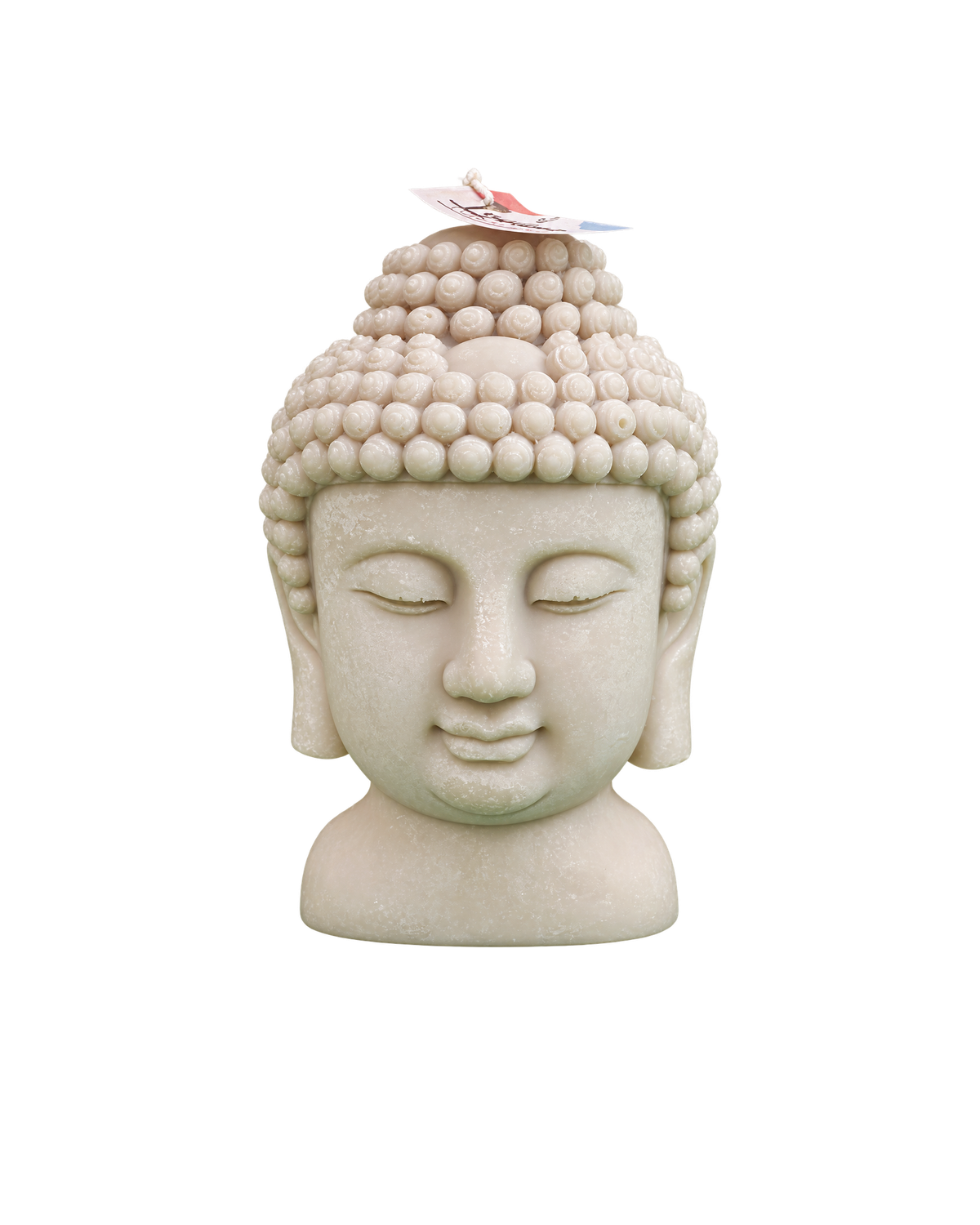 Translation missing: fr.Tête de Bouddha — Pierre — tête de Bouddha sculptée, effet pierre, bougie artisanale Loredana Candles