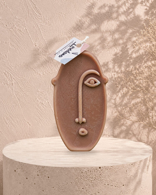 Translation missing: fr.Visage d'argile — Terracotta en situation, Loredana Candles