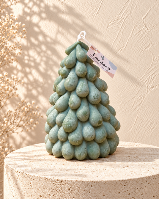 Translation missing: fr.Sapin Gouttes de Givre – Vert sauge – ambiance Loredana