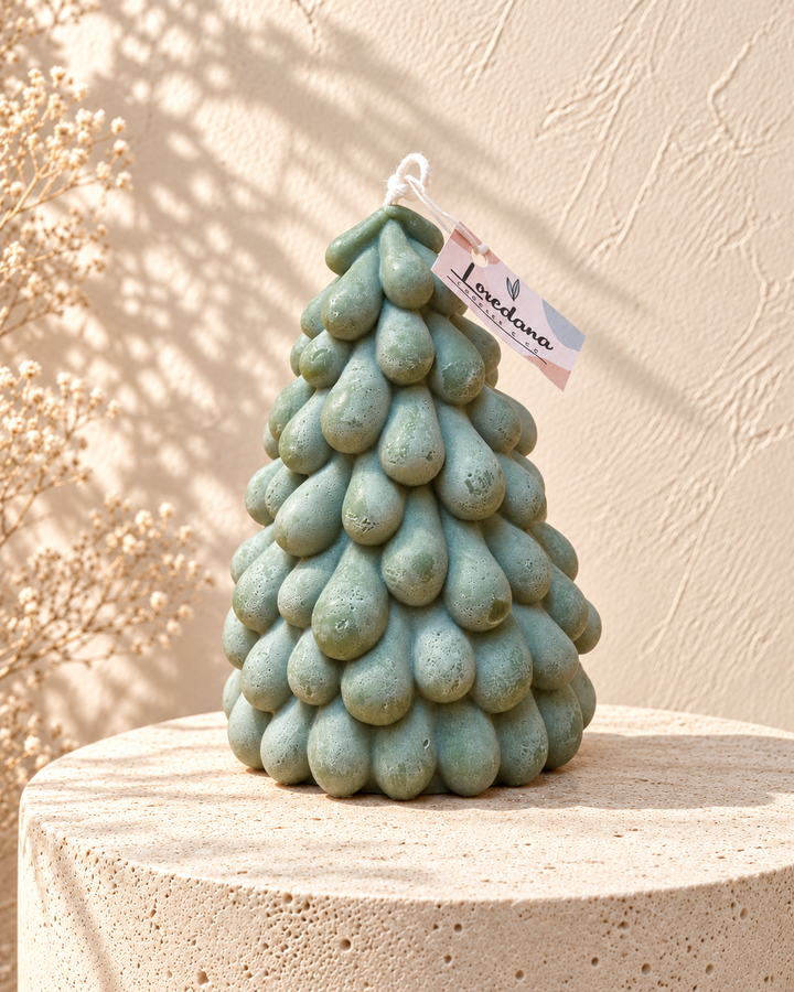 Translation missing: fr.Sapin Gouttes de Givre – Vert sauge – ambiance Loredana