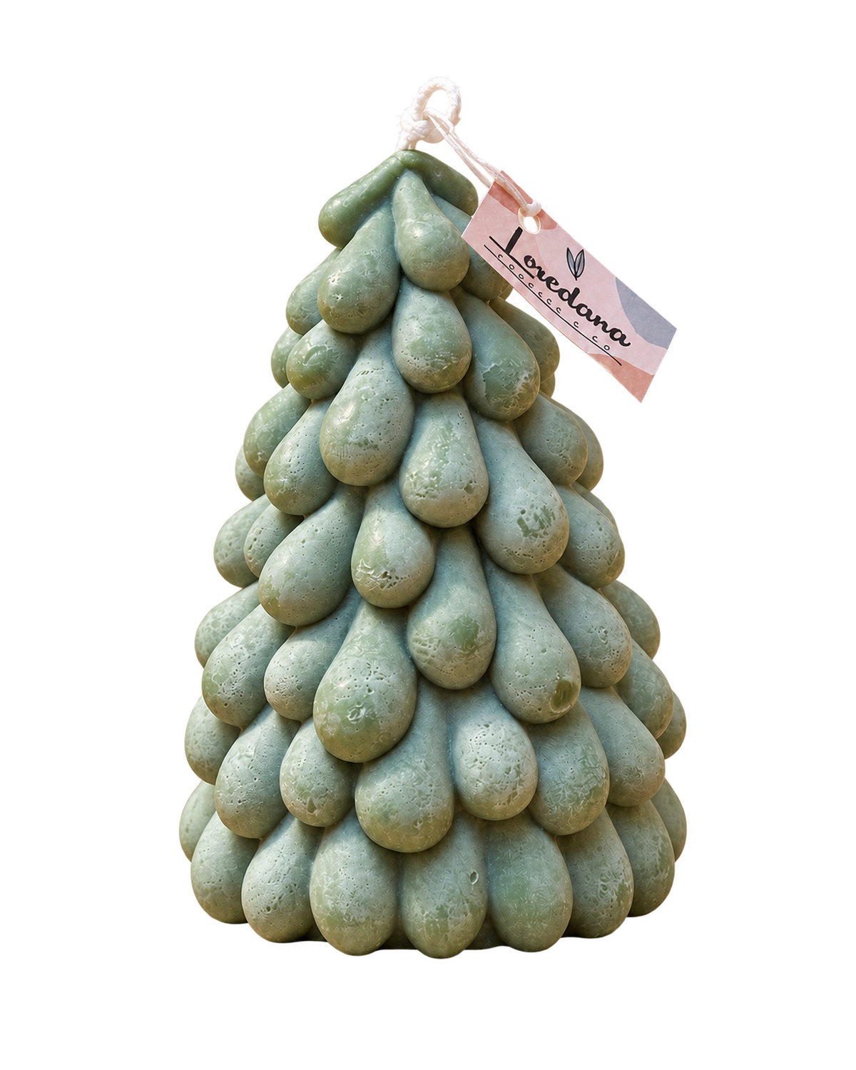 Translation missing: fr.Sapin Gouttes de Givre – Vert sauge – fond transparent