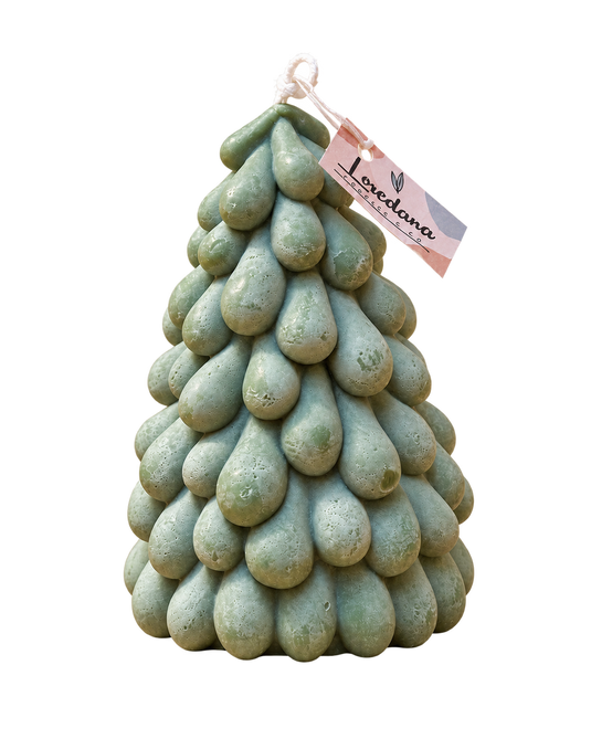 Translation missing: fr.Sapin Gouttes de Givre – Vert sauge – fond transparent